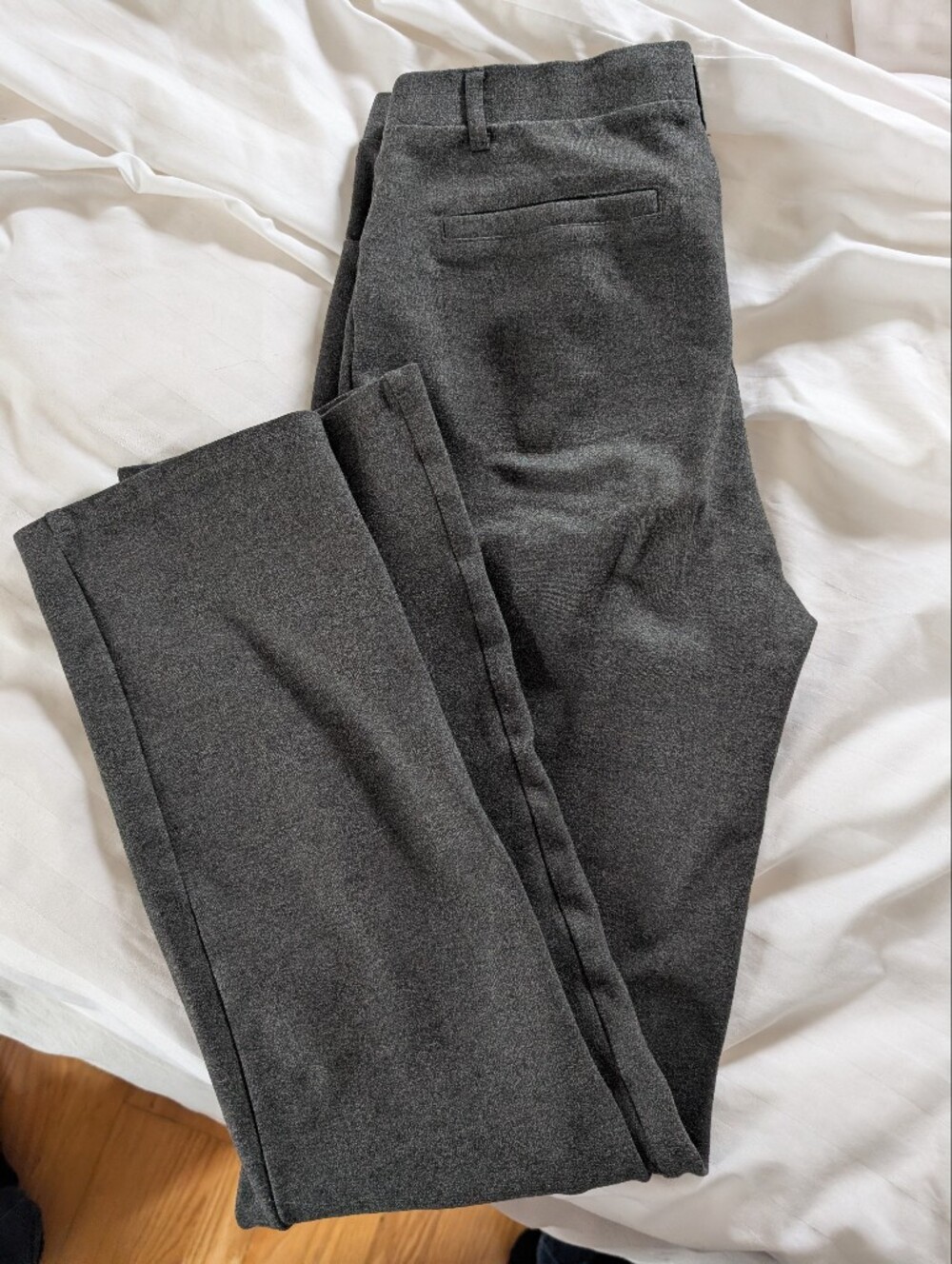 Quince Ultra-Stretch Ponte Straight Leg 4-Pocket Pants - M (30" Inseam) - Picture 7 of 12